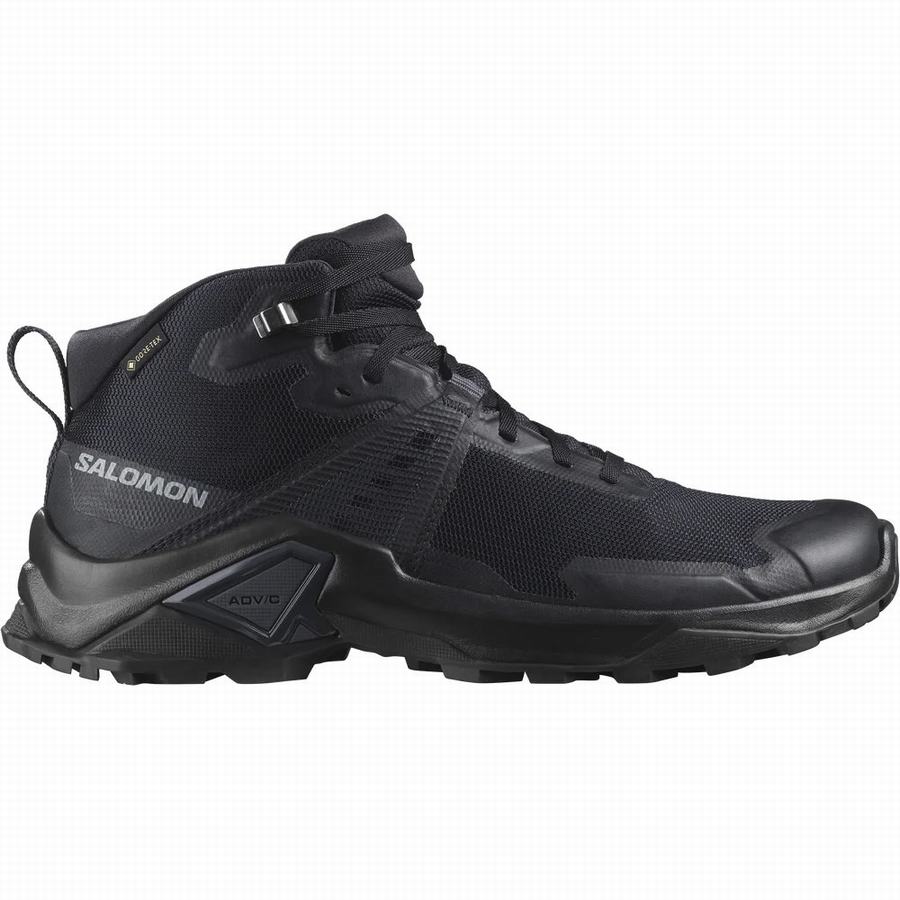 Salomon X Raise 2 Mid Gore-tex Turisticka Obuv Panske Čierne |SND6516JU|